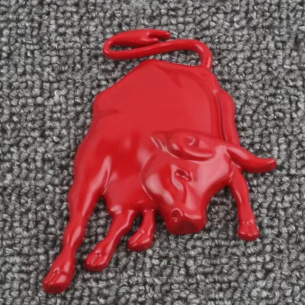 Red Lamborghini Murcielago Gallardo LOGO BADGE Emblem